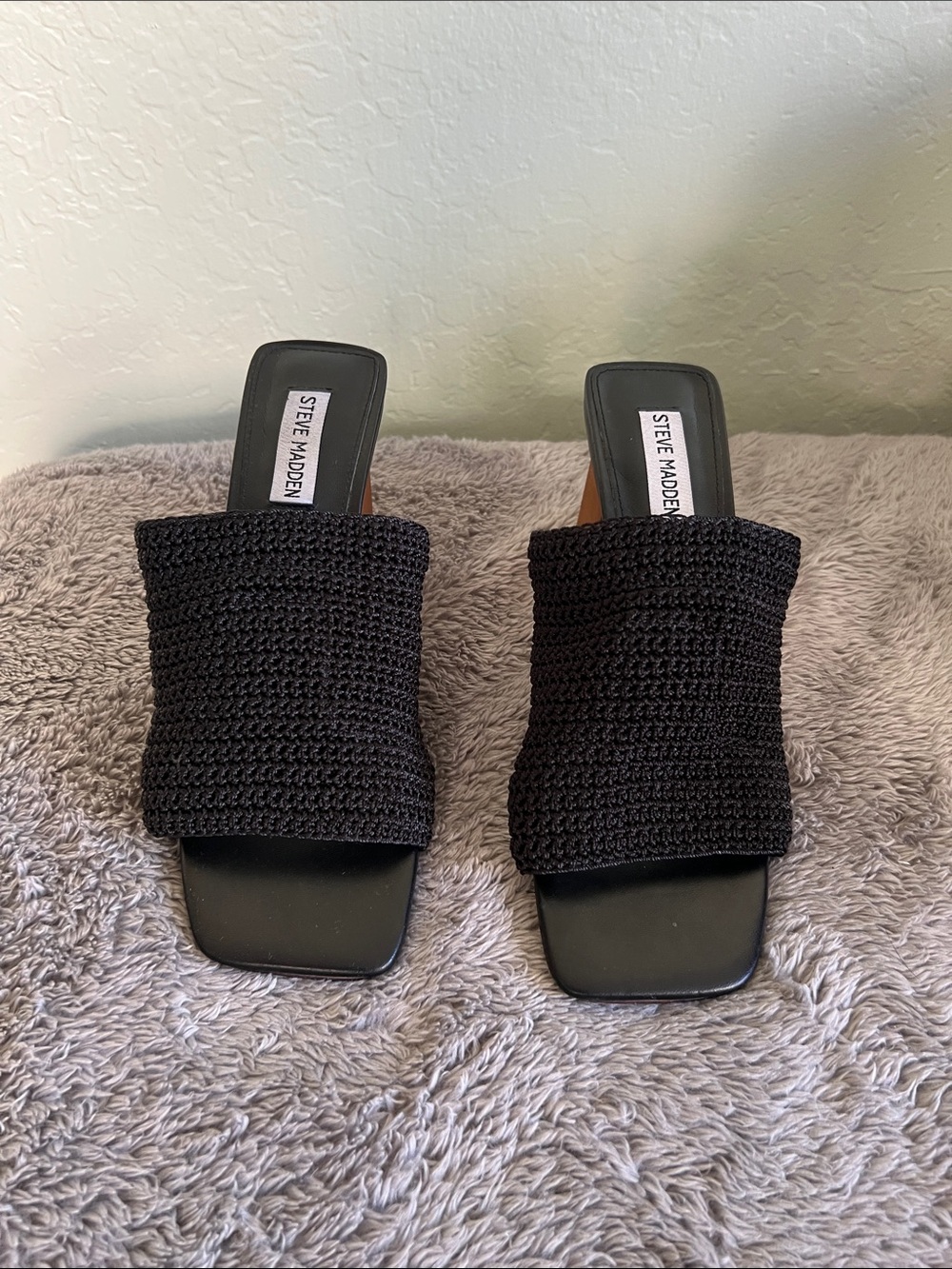 Steve Madden Realize Knit Slide Sandals
